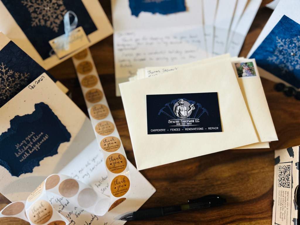 Embracing Tradition: Handcrafted Christmas Cards from Stewart Handyman&nbsp;LLC